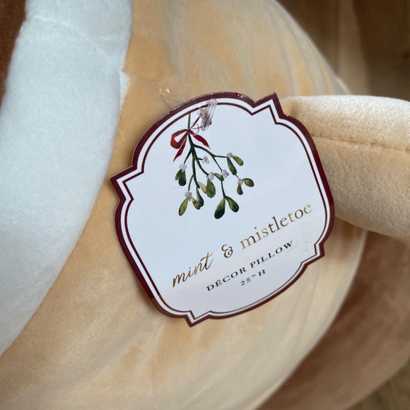 NWT Mint & Mistletoe Big Hot Chocolate Plush Pillow - Picture 4 of 4